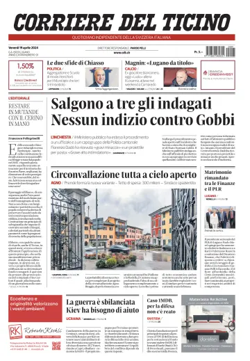 Corriere del Ticino - 19 Apr 2024