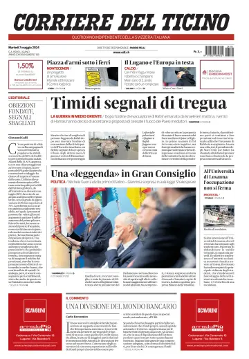 Corriere del Ticino - 7 May 2024