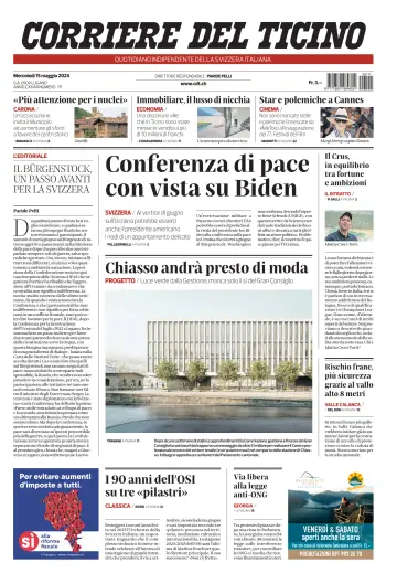 Corriere del Ticino - 15 May 2024