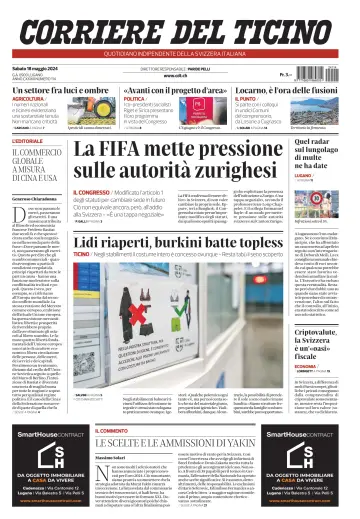 Corriere del Ticino - 18 Bealtaine 2024