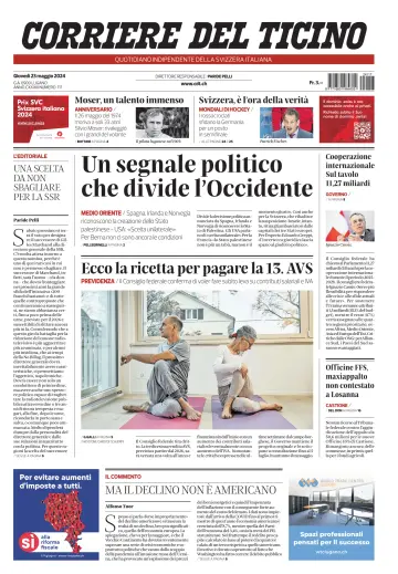 Corriere del Ticino - 23 May 2024