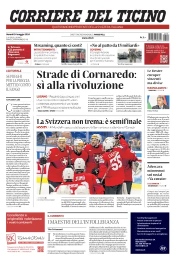 Corriere del Ticino - 24 May 2024