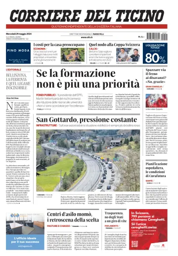 Corriere del Ticino - 29 mayo 2024