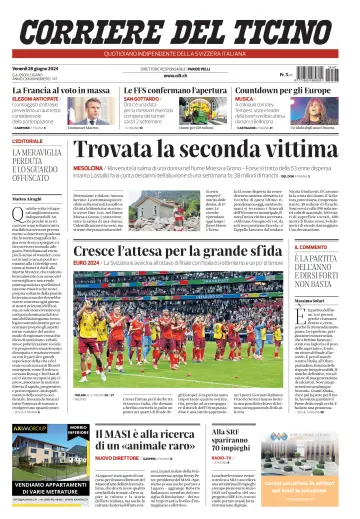 Corriere del Ticino - 28 六月 2024