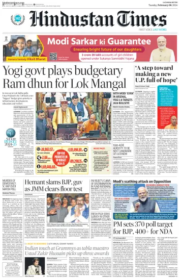 Hindustan Times (Lucknow) - 6 Feb 2024