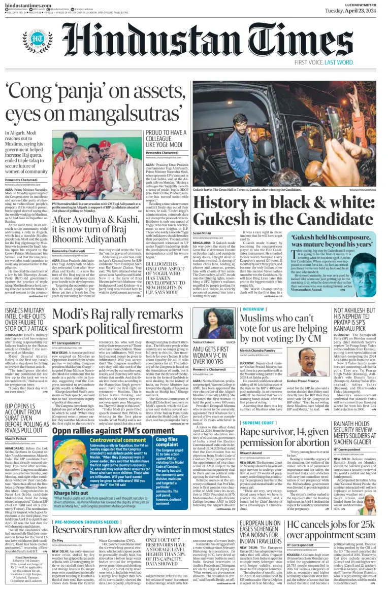 Hindustan Times (Lucknow)