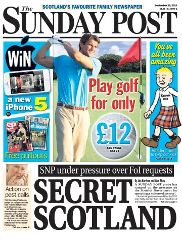 The Sunday Post (Central Edition) - 23 Sept. 2012