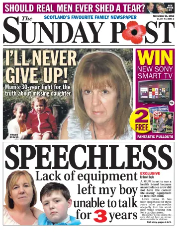 The Sunday Post (Central Edition) - 11 Nov. 2012