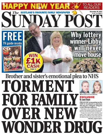 The Sunday Post (Central Edition) - 30 Dec 2012