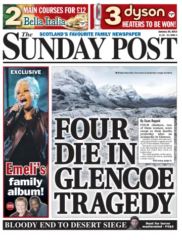 The Sunday Post (Central Edition) - 20 Jan. 2013