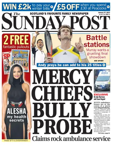 The Sunday Post (Central Edition) - 27 Jan. 2013