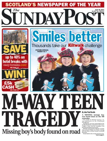 The Sunday Post (Central Edition) - 28 Apr. 2013