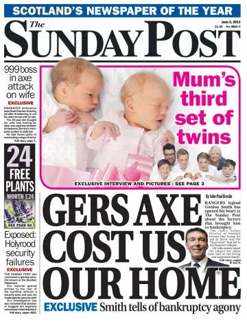 The Sunday Post (Central Edition) - 2 Jun 2013