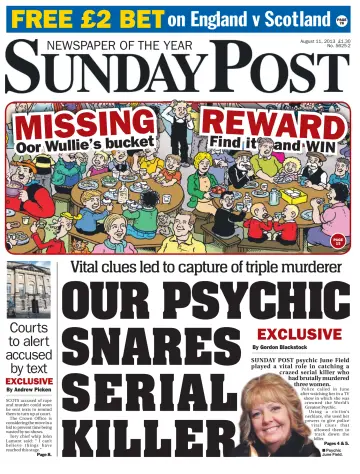 The Sunday Post (Central Edition) - 11 Aug 2013