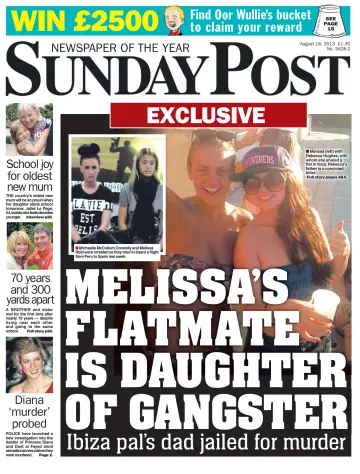 The Sunday Post (Central Edition) - 18 Aug 2013