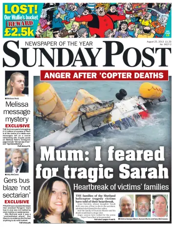 The Sunday Post (Central Edition) - 25 Aug. 2013