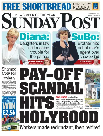 The Sunday Post (Central Edition) - 08 Sept. 2013