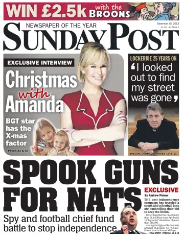 The Sunday Post (Central Edition) - 15 Dez. 2013