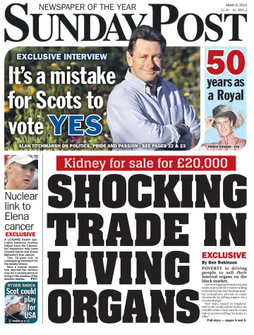 The Sunday Post (Central Edition) - 9 Mar 2014