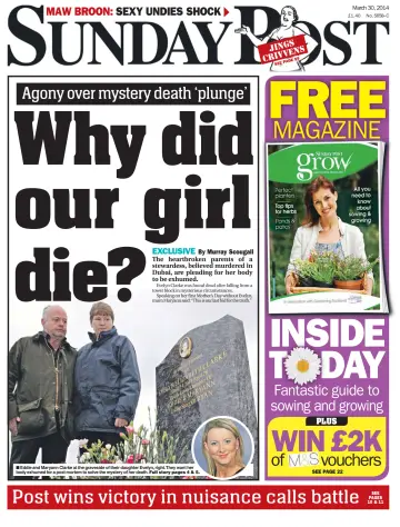 The Sunday Post (Central Edition) - 30 Mar 2014