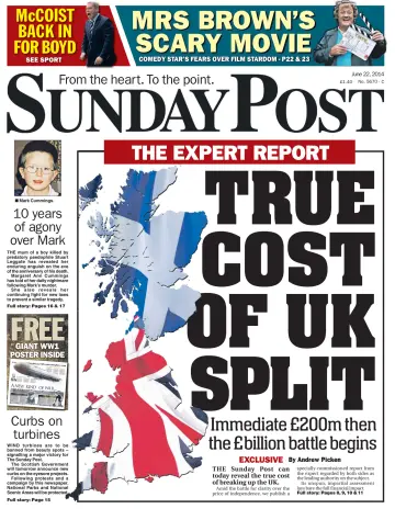The Sunday Post (Central Edition) - 22 Jun 2014