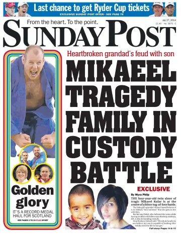 The Sunday Post (Central Edition) - 27 Juli 2014
