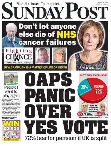 The Sunday Post (Central Edition) - 24 Aug 2014
