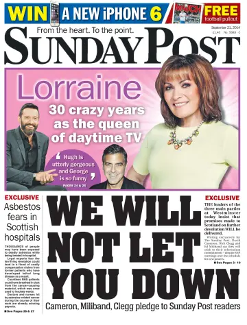 The Sunday Post (Central Edition) - 21 Sep 2014