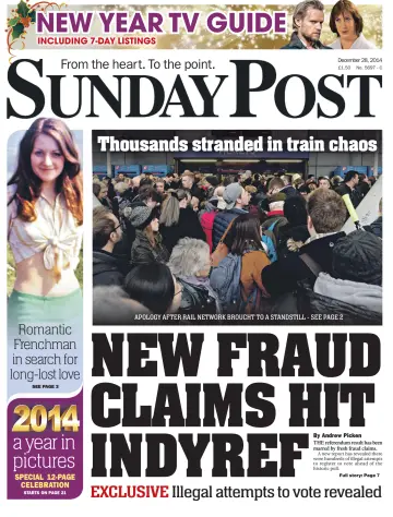 The Sunday Post (Central Edition) - 28 Dez. 2014