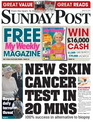 The Sunday Post (Central Edition) - 16 Aug 2015