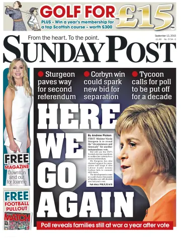 The Sunday Post (Central Edition) - 13 Sept. 2015