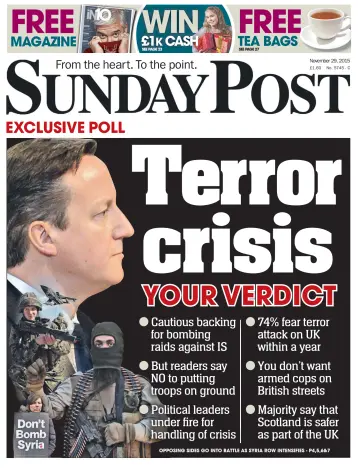 The Sunday Post (Central Edition) - 29 Nov. 2015
