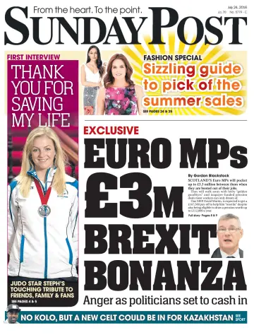 The Sunday Post (Central Edition) - 24 Jul 2016