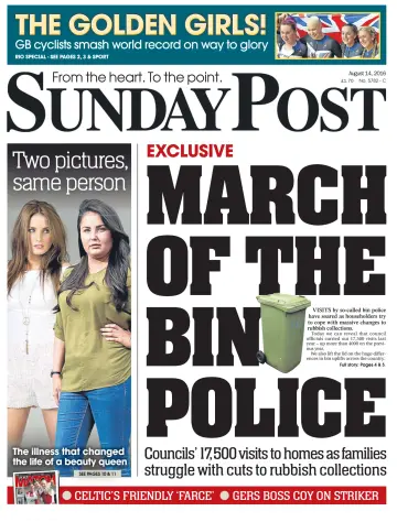 The Sunday Post (Central Edition) - 14 Aug. 2016