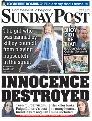 The Sunday Post (Central Edition) - 11 Sep 2016