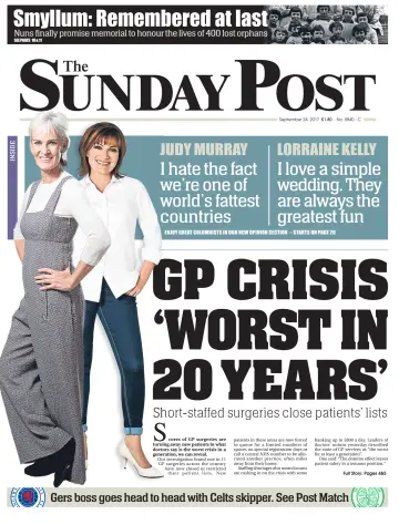 The Sunday Post (Central Edition) - 24 Sep 2017