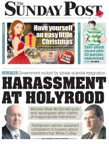 The Sunday Post (Central Edition) - 5 Nov 2017