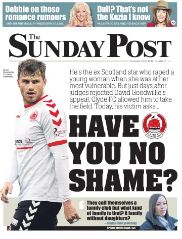 The Sunday Post (Central Edition) - 3 Dec 2017