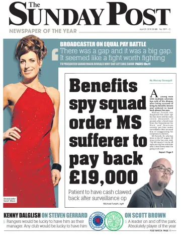 The Sunday Post (Central Edition) - 29 Apr 2018