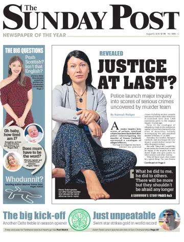 The Sunday Post (Central Edition) - 05 Aug. 2018