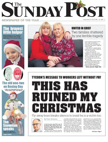 The Sunday Post (Central Edition) - 23 Dec 2018
