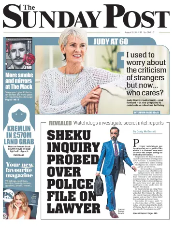 The Sunday Post (Central Edition) - 25 Aug. 2019