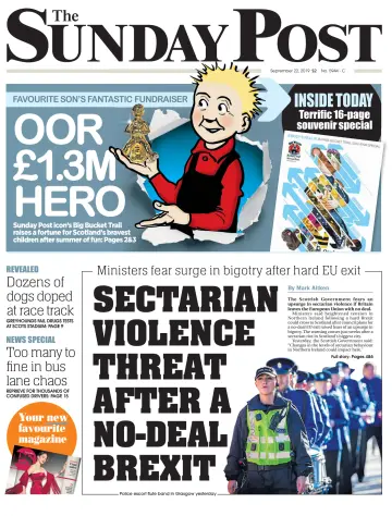 The Sunday Post (Central Edition) - 22 Sep 2019