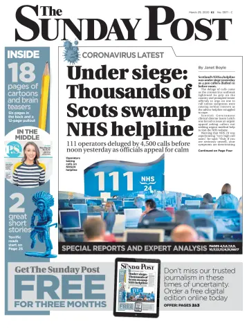 The Sunday Post (Central Edition) - 29 Mar 2020