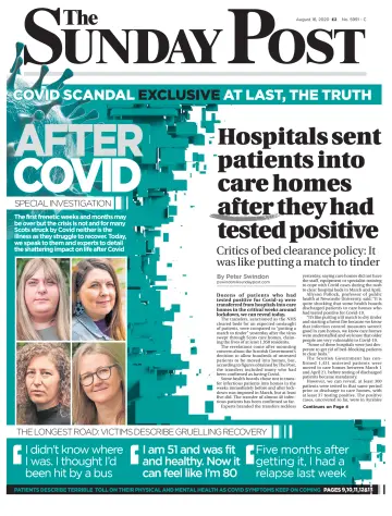 The Sunday Post (Central Edition) - 16 Aug 2020
