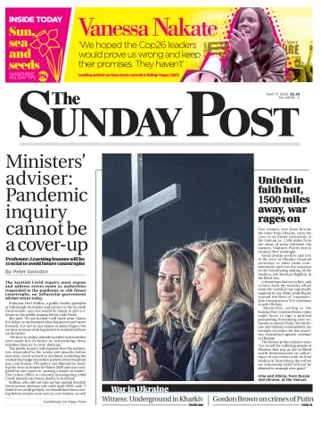 The Sunday Post (Central Edition) - 17 Apr 2022