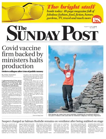 The Sunday Post (Central Edition) - 14 Aug 2022