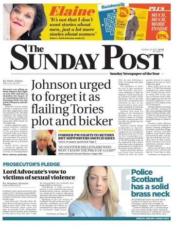 The Sunday Post (Central Edition) - 23 Oct 2022