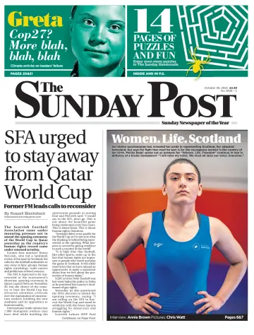 The Sunday Post (Central Edition) - 30 Oct 2022
