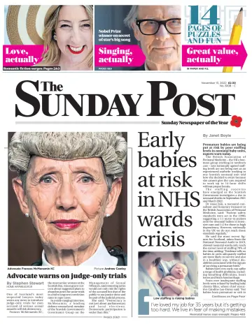 The Sunday Post (Central Edition) - 13 Nov. 2022